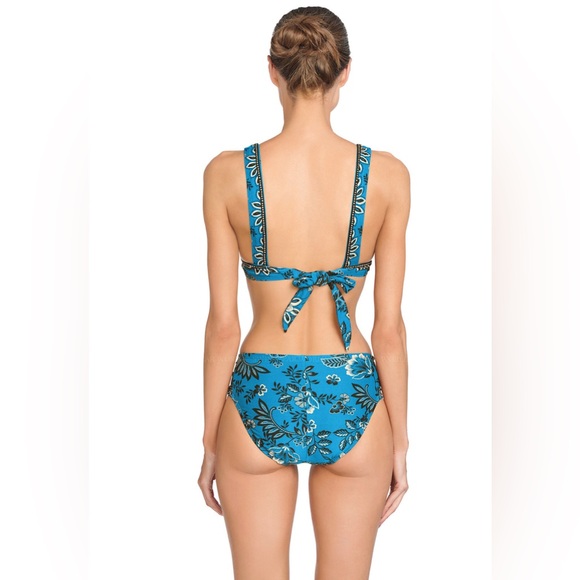ROBIN PICCONE APOLLONIA HALTER-APOLLONIA TWIST BIKINI SET, Size X-Small,$214 - Picture 3 of 11